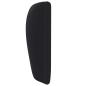 Preview: Kopfteil Ohr Schwarz 40 x 23 x 6 cm PVC