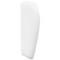 Preview: Kopfteil Ohr Weiß 40 x 23 x 6 cm PVC