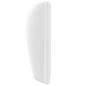 Preview: Kopfteil Ohr Weiß 40 x 23 x 6 cm PVC