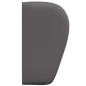 Preview: Kopfteil Ohr Dunkelgrau 40 x 23 x 6 cm PVC
