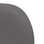 Preview: Kopfteil Ohr Dunkelgrau 40 x 23 x 6 cm PVC