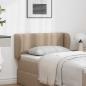 Preview: ARDEBO.de - Kopfteil Ohr Hellbraun 40 x 23 x 6 cm PVC
