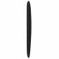 Preview: Kopfteil Ohr Schwarz 80 x 23 x 6 cm Stoff