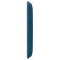 Preview: Kopfteil Ohr Blau 40,5 x 40,5 x 4 cm Samt
