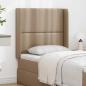 Preview: ARDEBO.de - Kopfteil Ohr Braun 80 x 16 x 4 cm PVC