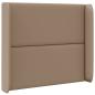 Preview: Kopfteil Ohr Braun 80 x 16 x 4 cm PVC