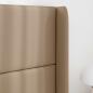 Preview: Kopfteil Ohr Braun 80 x 16 x 4 cm PVC