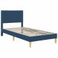 Preview: Bettrahmen 80 x 200 cm Blau