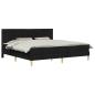 Preview: Bettrahmen 200 x 200 cm Schwarz