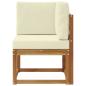 Preview: Outdoor Ecksofa Massivholz Akazie