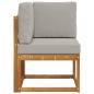Preview: Outdoor Ecksofa Massivholz Akazie