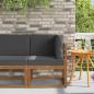 Preview: ARDEBO.de - Outdoor Ecksofa Massivholz Akazie