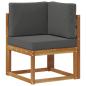 Preview: Outdoor Ecksofa Massivholz Akazie