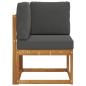 Preview: Outdoor Ecksofa Massivholz Akazie