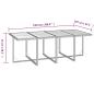 Preview: 13-tlg. Garten-Essgruppe mit Kissen Poly Rattan Beige