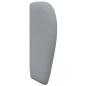 Preview: Kopfteil Ohr Hellgrau 40 x 23 x 6 cm Stoff