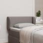 Preview: ARDEBO.de - Kopfteil Ohr Taupe 40 x 23 x 6 cm Stoff