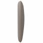 Preview: Kopfteil Ohr Taupe 40 x 23 x 6 cm Stoff