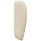 Preview: Kopfteil Ohr Creme 40 x 23 x 6 cm Stoff