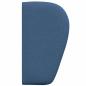 Preview: Kopfteil Ohr Blau 40 x 23 x 6 cm Stoff