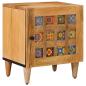 Preview: ARDEBO.de - Nachttisch Natur 40 x 33,5 x 46 cm Massivholz Mango