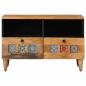 Preview: TV-Schränk Natur 70 x 33 x 46 cm Massivholz Mango