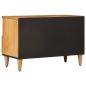 Preview: TV-Schränk Natur 70 x 33 x 46 cm Massivholz Mango