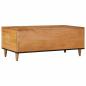 Preview: Couchtisch Natur 100 x 54 x 40 cm Massivholz Mango