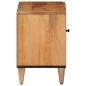 Preview: TV-Schränk mit Speicher Natur 80 x 33 x 46 cm Massivholz Mango