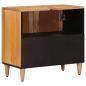 Preview: Waschbeckenschrank Natur 62 x 33 x 58 cm Massivholz Mango