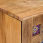 Preview: Waschbeckenschrank Natur 62 x 33 x 58 cm Massivholz Mango