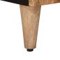 Preview: Waschbeckenschrank Natur 62 x 33 x 58 cm Massivholz Mango