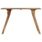 Preview: Esstisch 120 x 58 x 76 cm Massivholz Akazie