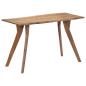 Preview: Esstisch 120 x 58 x 76 cm Massivholz Akazie