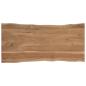 Preview: Esstisch 120 x 58 x 76 cm Massivholz Akazie