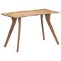 Preview: Esstisch 120 x 58 x 76 cm Massivholz Akazie