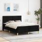 Preview: ARDEBO.de - Bettrahmen 120 x 190 cm Schwarz