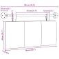 Preview: Hängendes Kopfteil Dunkelgrün Stoff
