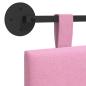 Preview: Hängendes Kopfteil Rosa Stoff