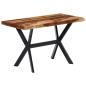 Preview: ARDEBO.de - Esstisch 120x60x75 cm Massivholz Akazie