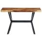 Preview: Esstisch 120x60x75 cm Massivholz Akazie