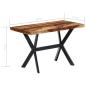 Preview: Esstisch 120x60x75 cm Massivholz Akazie
