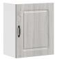 Preview: K?chen-H?ngeschrank Kalmar Grau Sonoma Holzwerkstoff