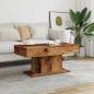 Preview: Couchtisch Altholz-Optik 96 x 50 x 45 cm Holzwerkstoff