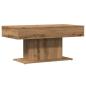 Preview: Couchtisch Artisan-Eiche 96x50x45 cm Holzwerkstoff