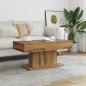 Preview: Couchtisch Artisan-Eiche 96x50x45 cm Holzwerkstoff