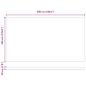 Preview: Markisenstoff mit Orange und Braun 600 x 350 cm Polyester