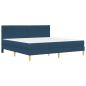 Preview: Bettrahmen Blau 180 x 200 cm Polyester