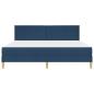 Preview: Bettrahmen Blau 180 x 200 cm Polyester