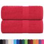 Preview: Waschtücher FROGN 2 Stk. Rot 30x30 cm 360 g/m²